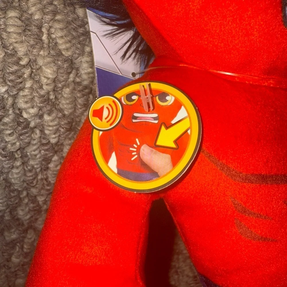 Marvel Plush Talkers 11.75” Red Hulk Captain America Brave New World Plush Doll